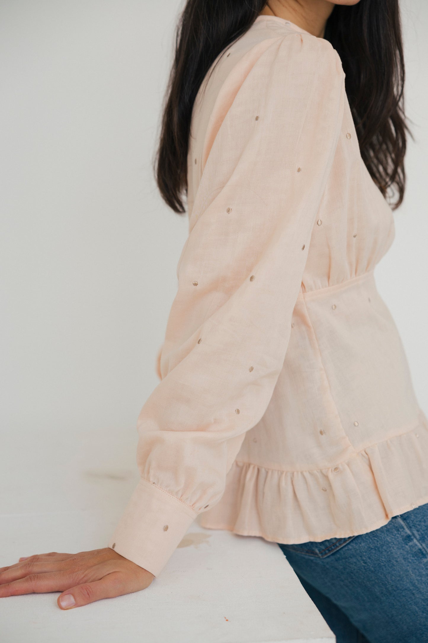 the Macaron blouse