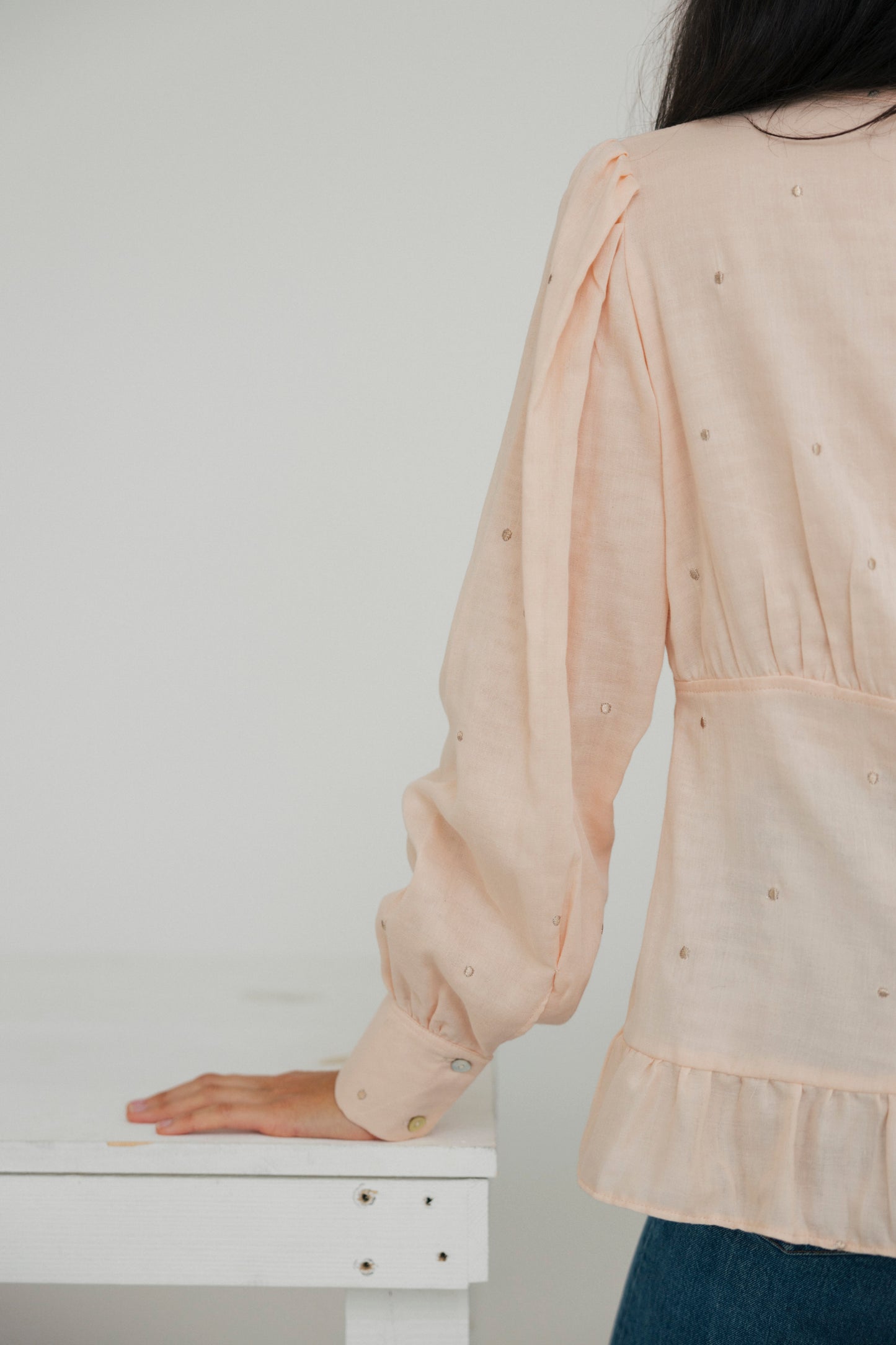 the Macaron blouse