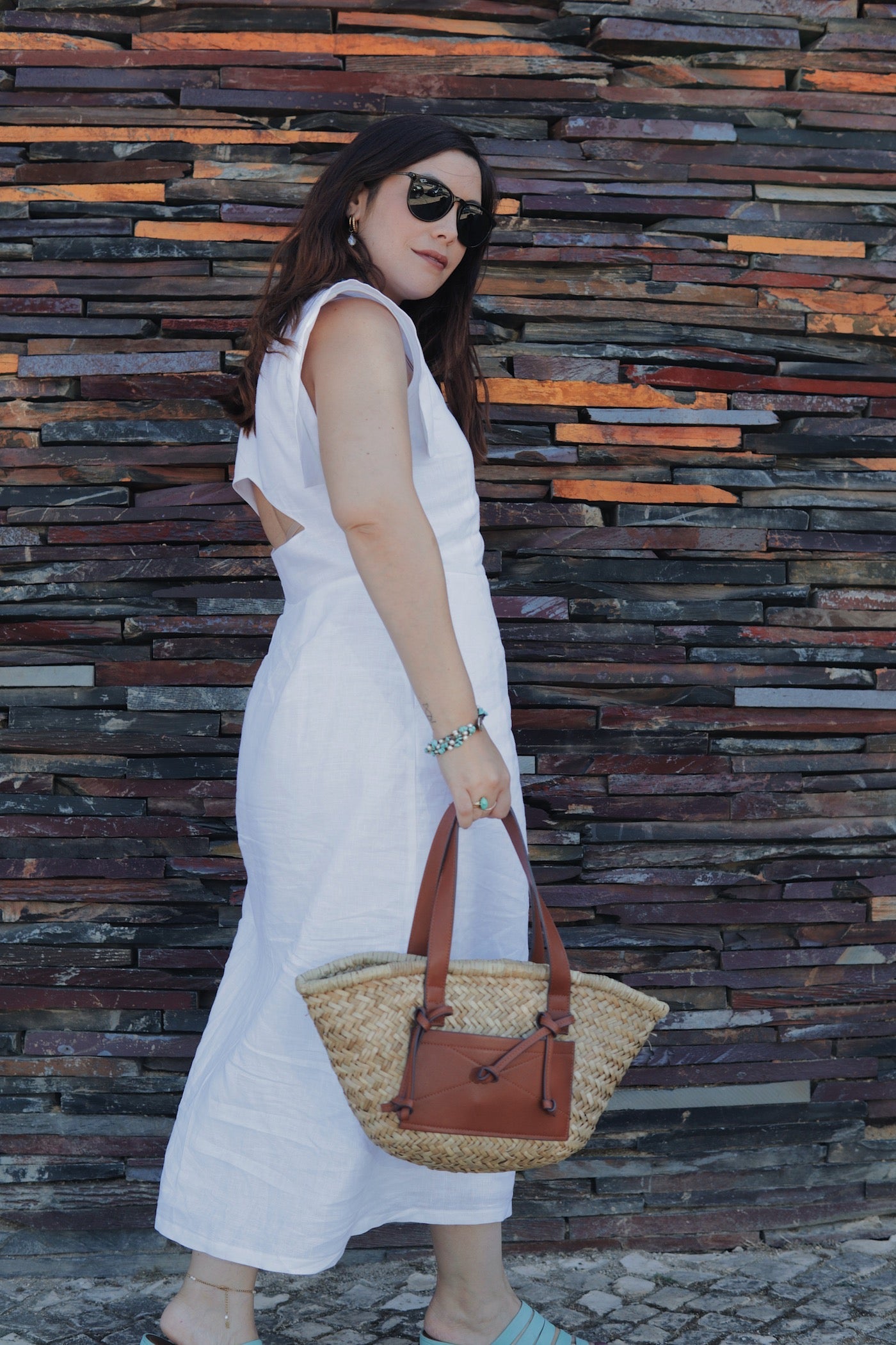 the Travel Dress White